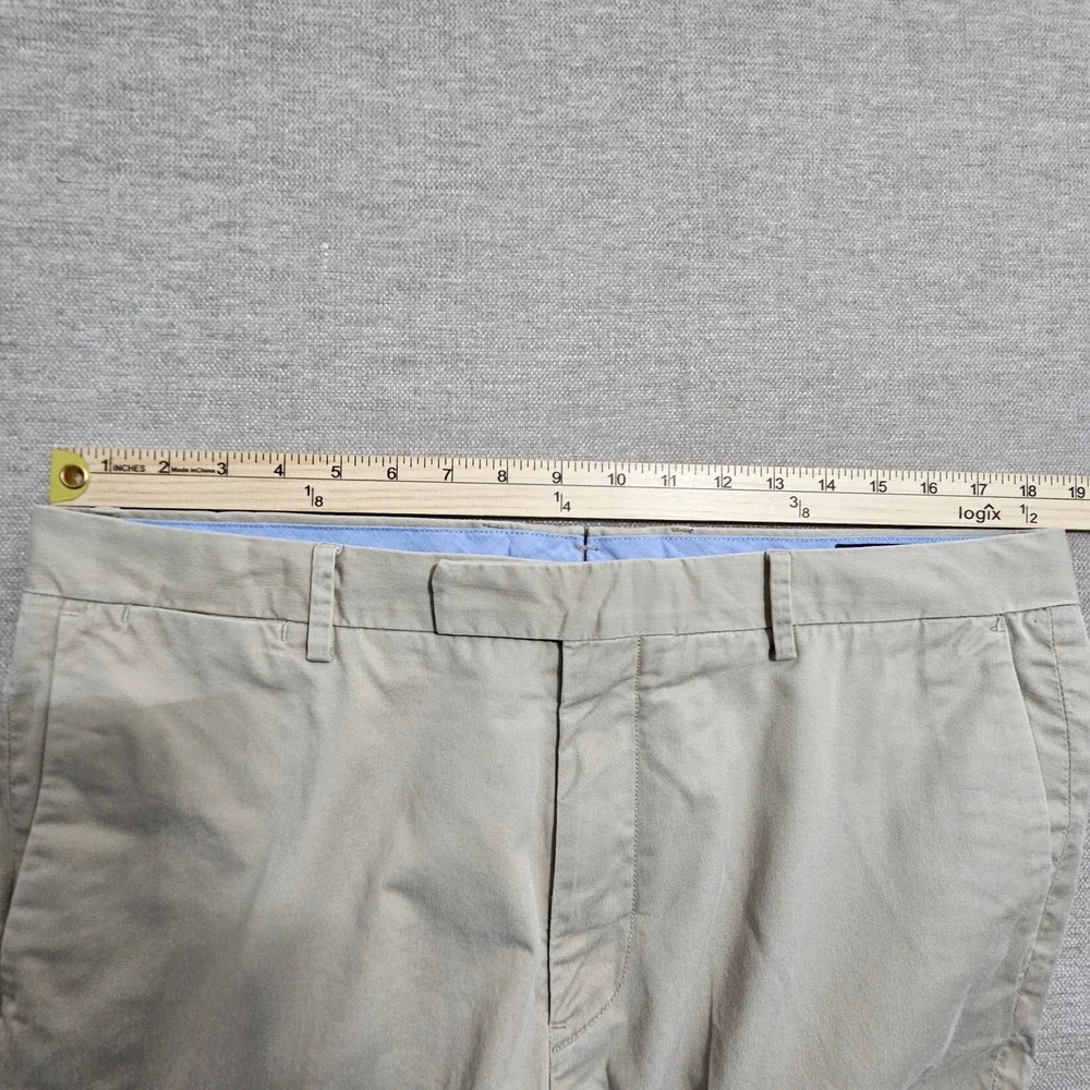 Polo Ralph Lauren Chino Pants Mens 36x32 Tan Stretch Straight Fit Khakis